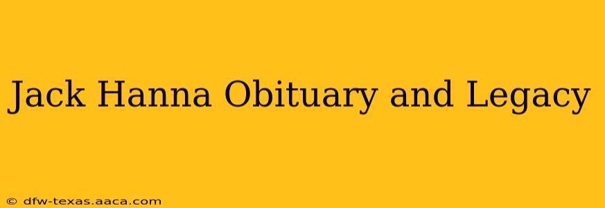 Jack Hanna Obituary and Legacy