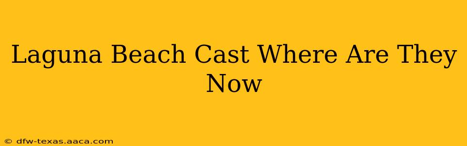 Laguna Beach Cast Where Are They Now