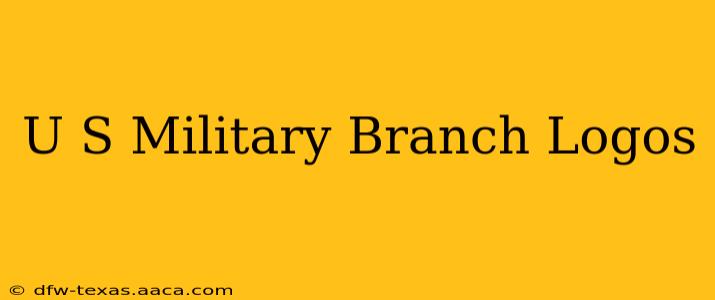 U S Military Branch Logos
