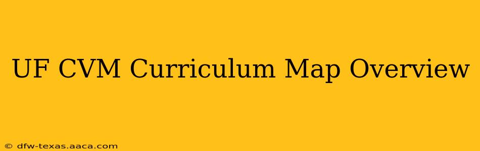 UF CVM Curriculum Map Overview