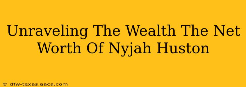 Unraveling The Wealth The Net Worth Of Nyjah Huston